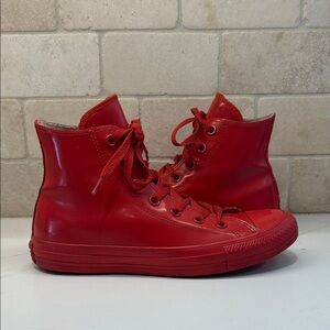 Red converse High-Top Sneakers